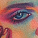 Madonna Color Portrait Tattoo Tattoo Design Thumbnail
